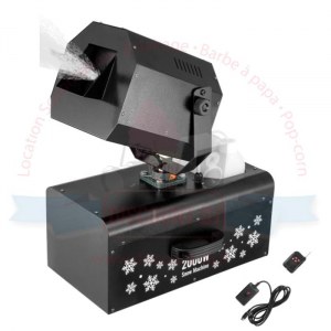 Location Machine à neige puissante 2000W pour événements